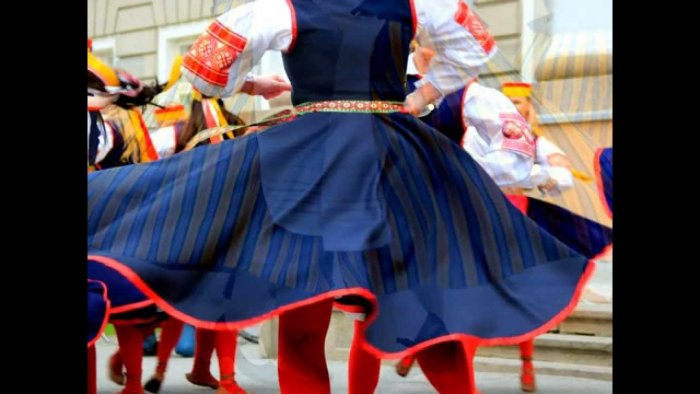 Костюм для эстонских танцев