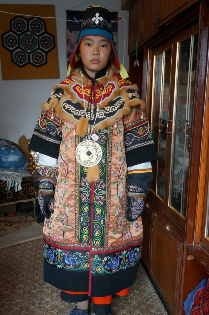 Национальный костюм удэгейцев и нанайцев