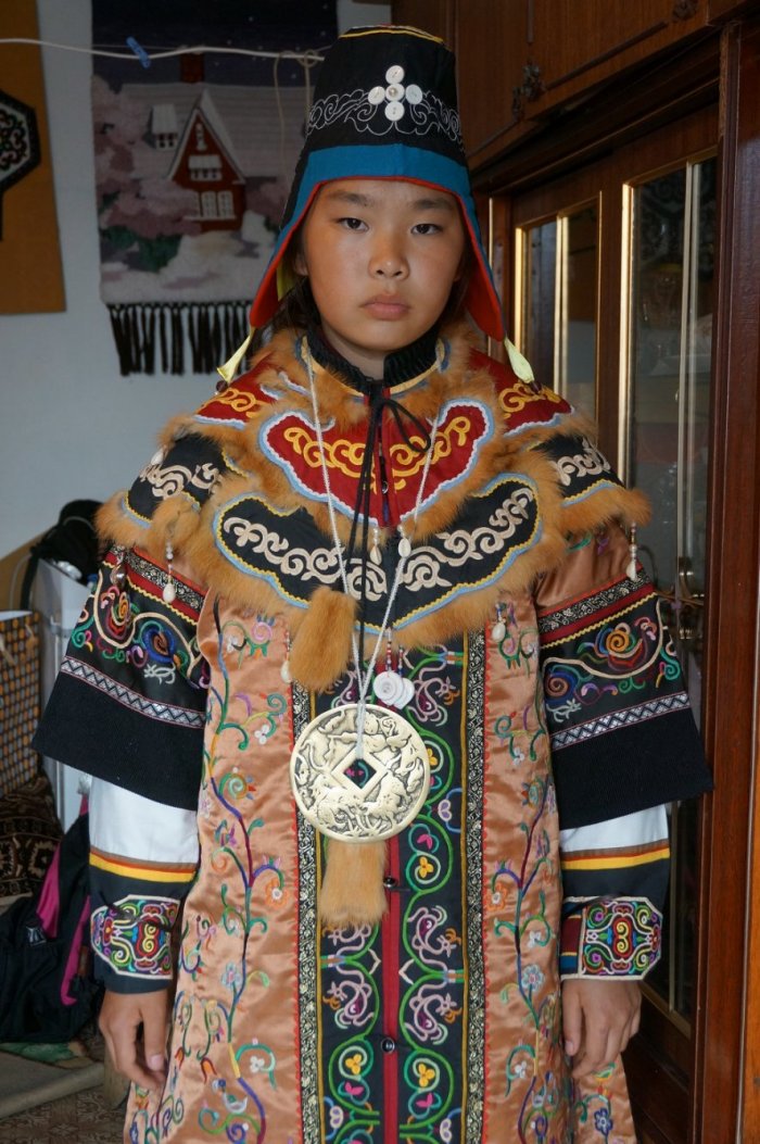 Традиционная одежда нанайцев