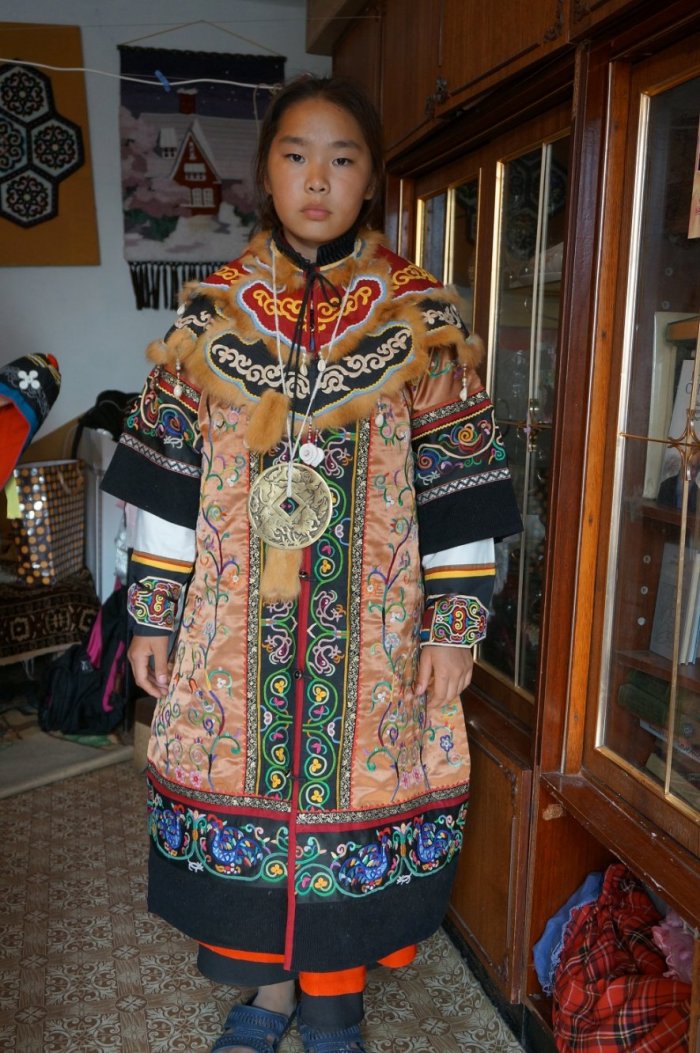 Народный костюм нанайцев