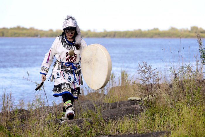 Нанайцы на Амуре