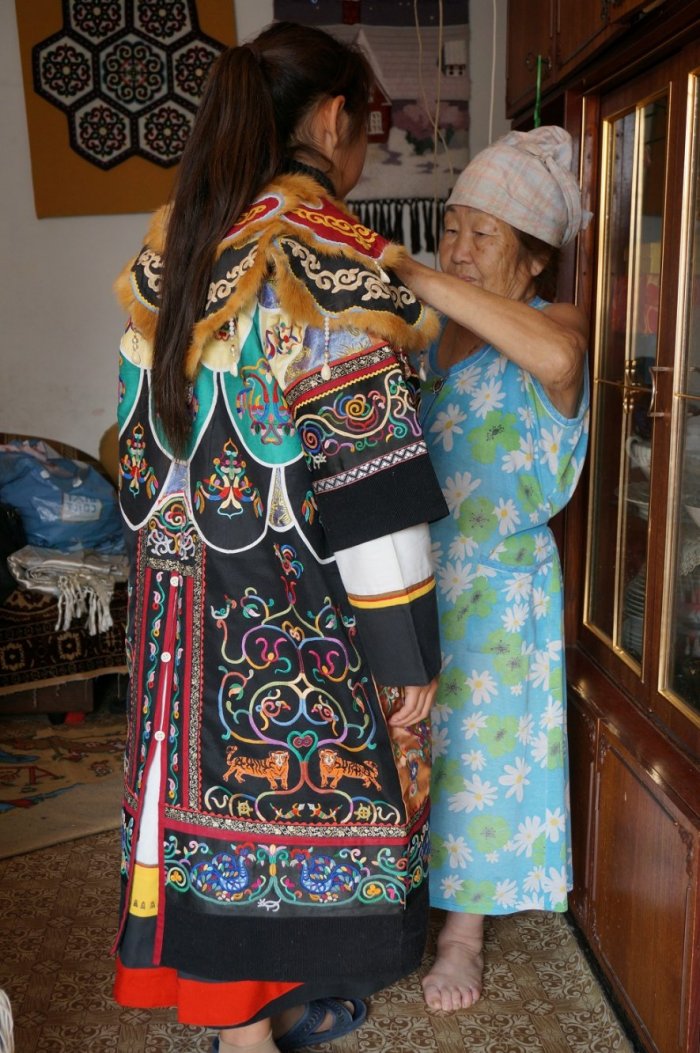 Нагрудник женский Нанайский