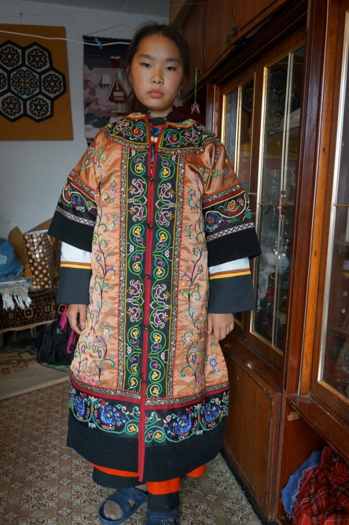 Нанайцы халат