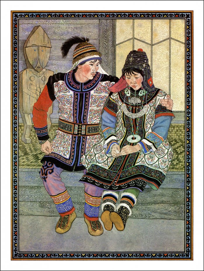 Павлишин иллюстрации нанайцы