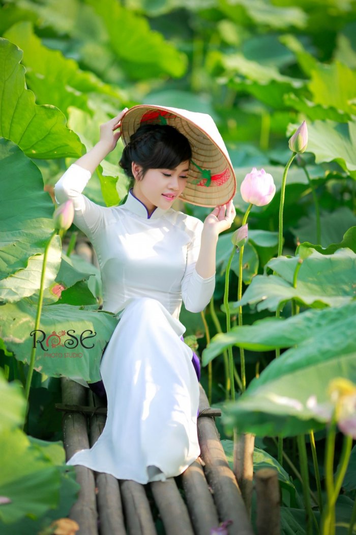 Вьетнамское платье аозай