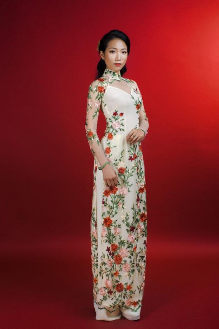 Национальный вьетнамский костюм аниме