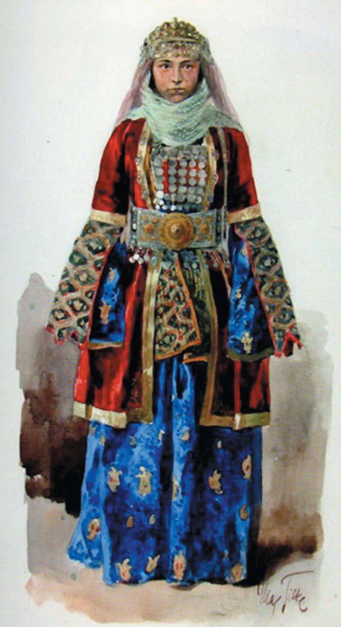 Национальные костюмы Дагестана аварки