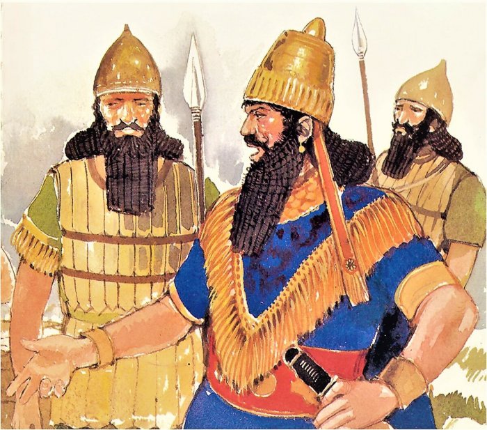 Костюм древней Месопотамии: шумеры, Ассирия, Вавилон