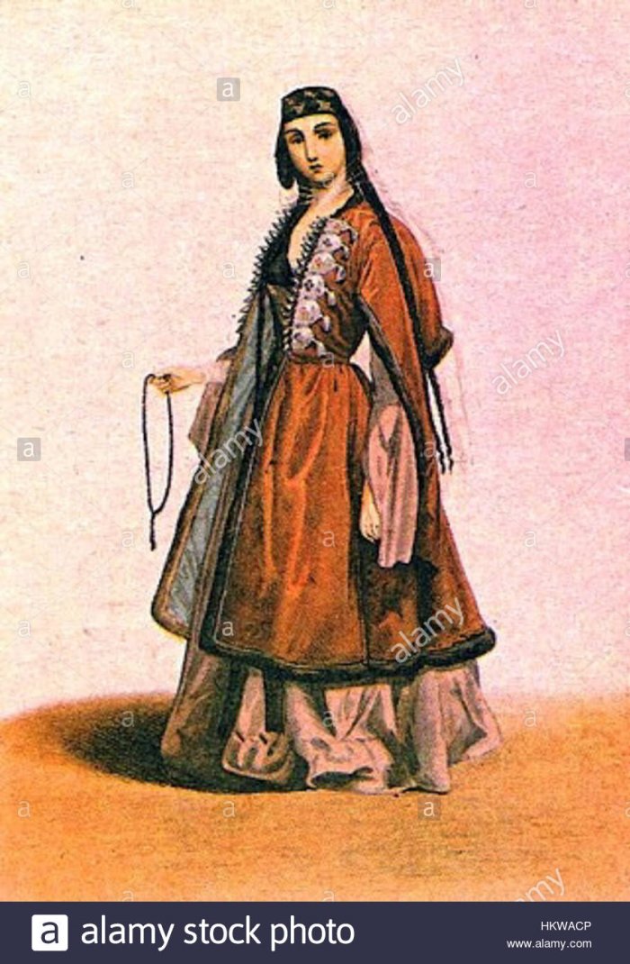 Грузия национальный костюм древности