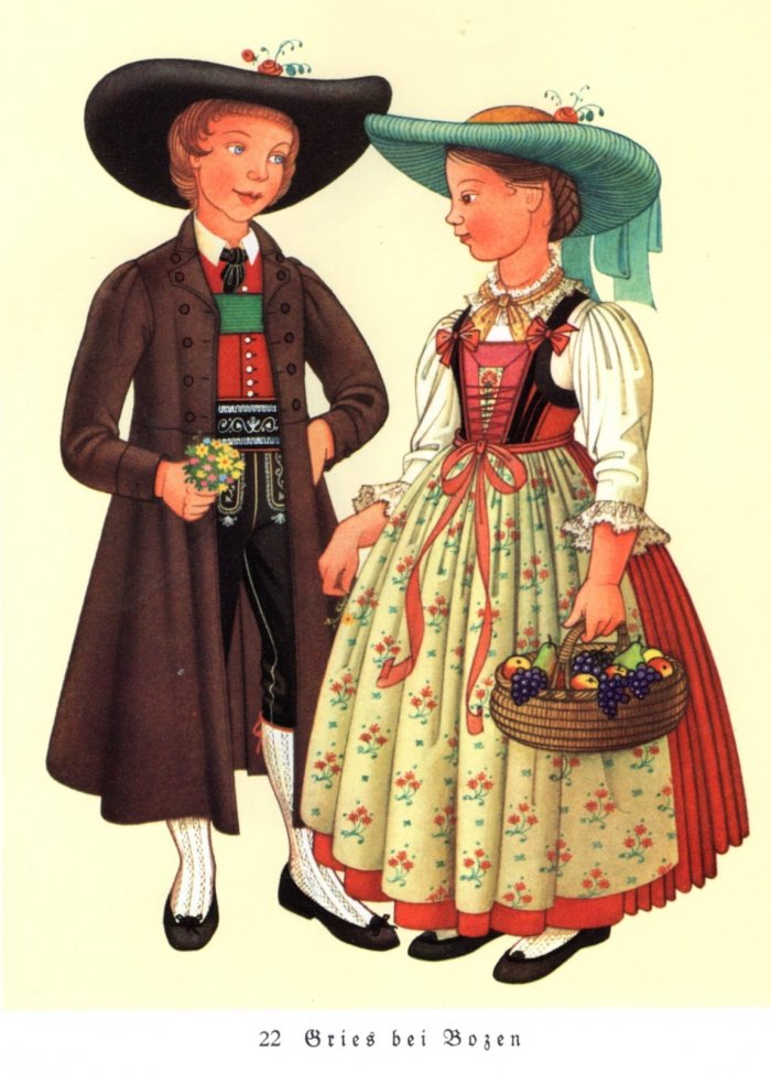 Национальный костюм Шварцвальда