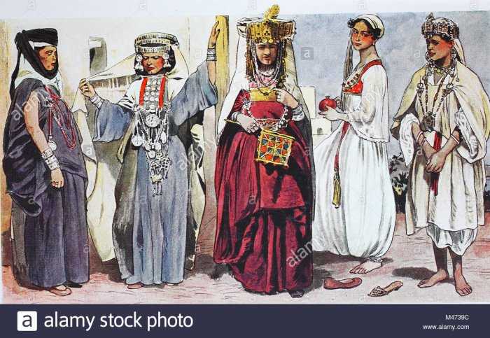 Национальная одежда алжирцев