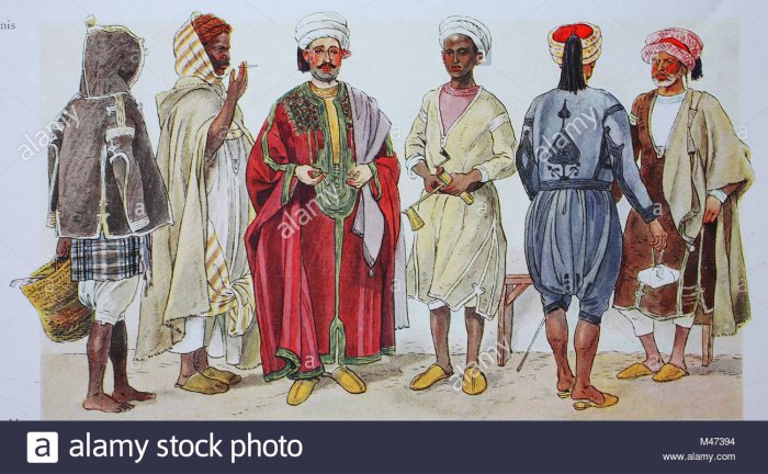 Тунисский костюм мужской