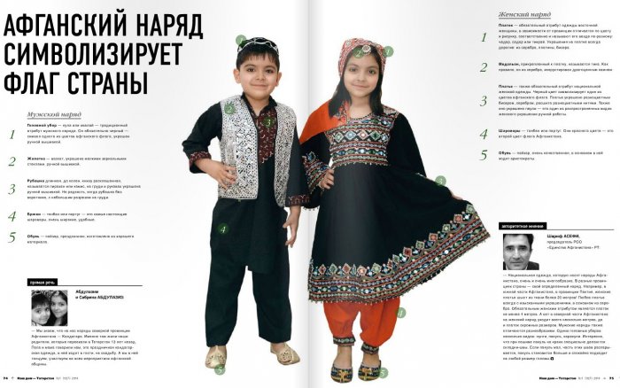 Афганская мужская Национальная одежда