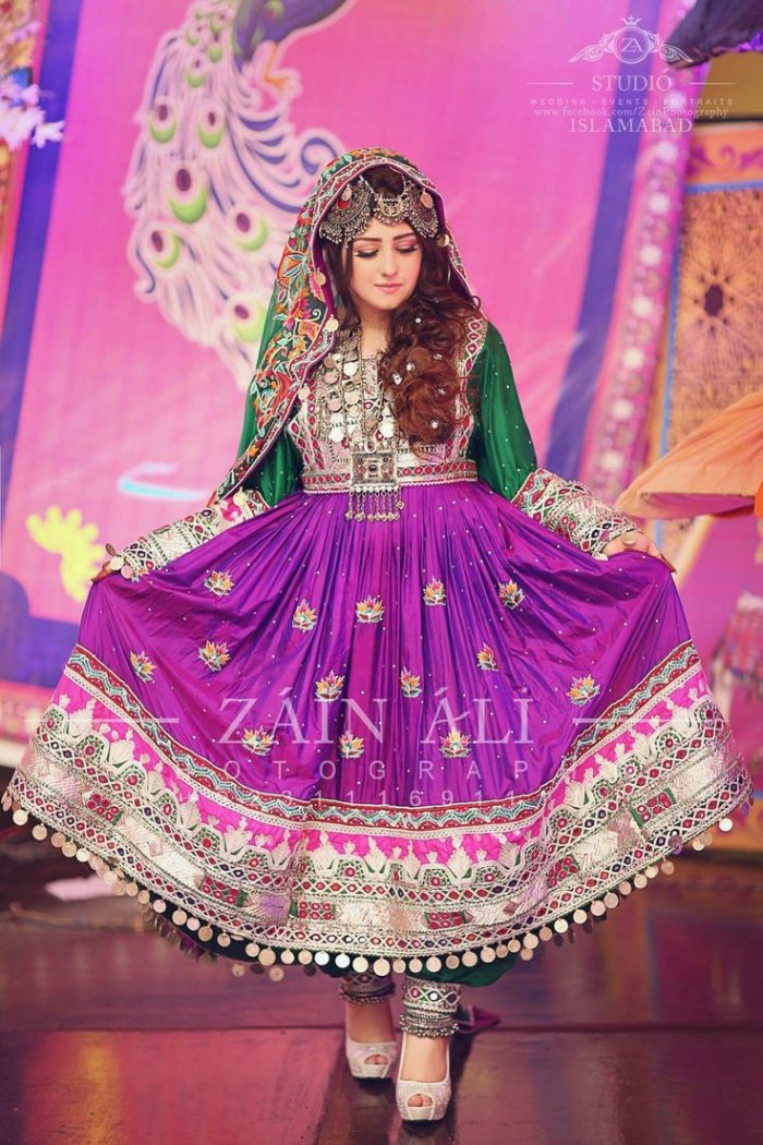 Национальная одежда афганцев Пуштунов