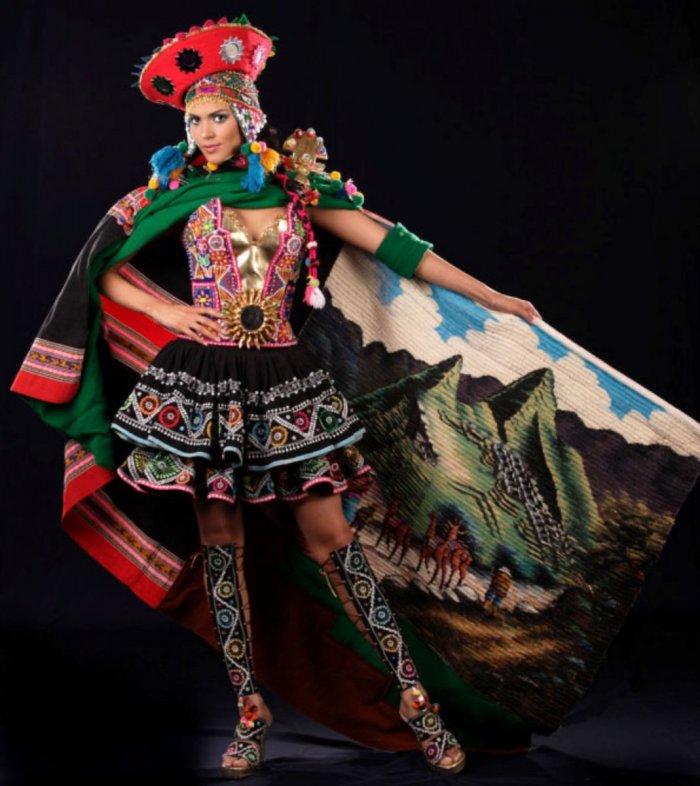 Национальный костюм Колумбия санжуанеро