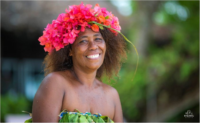Житель синтенкльских островов фотография