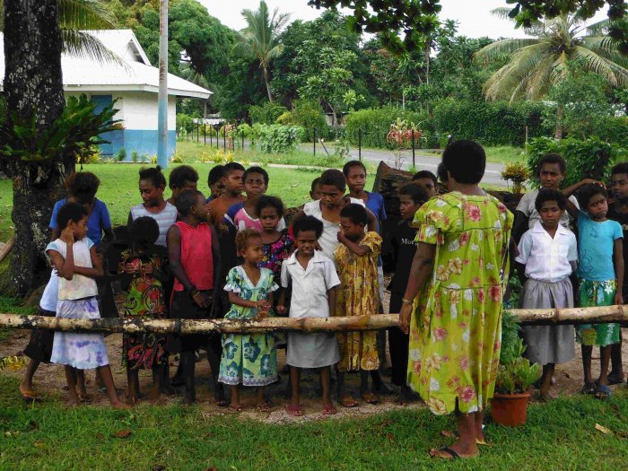 Племя Вануату девушки