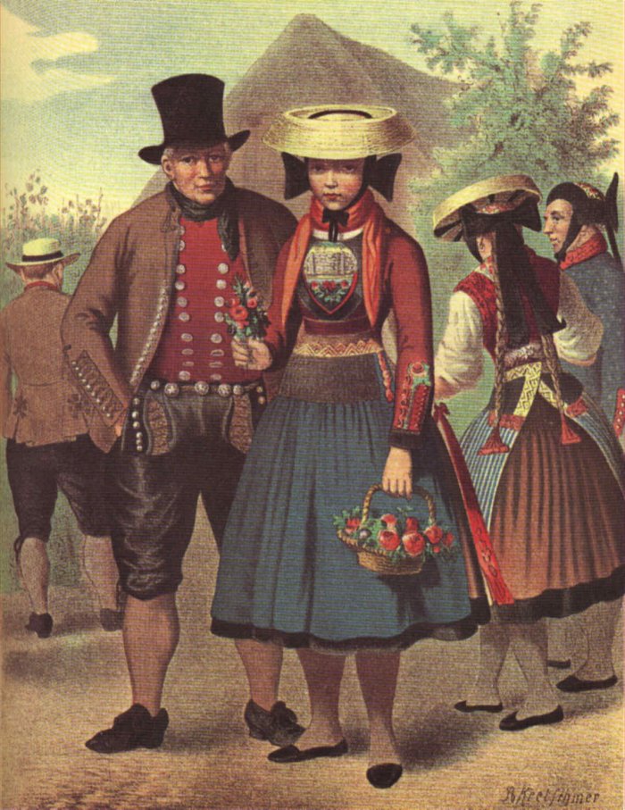 Немецкий народный костюм