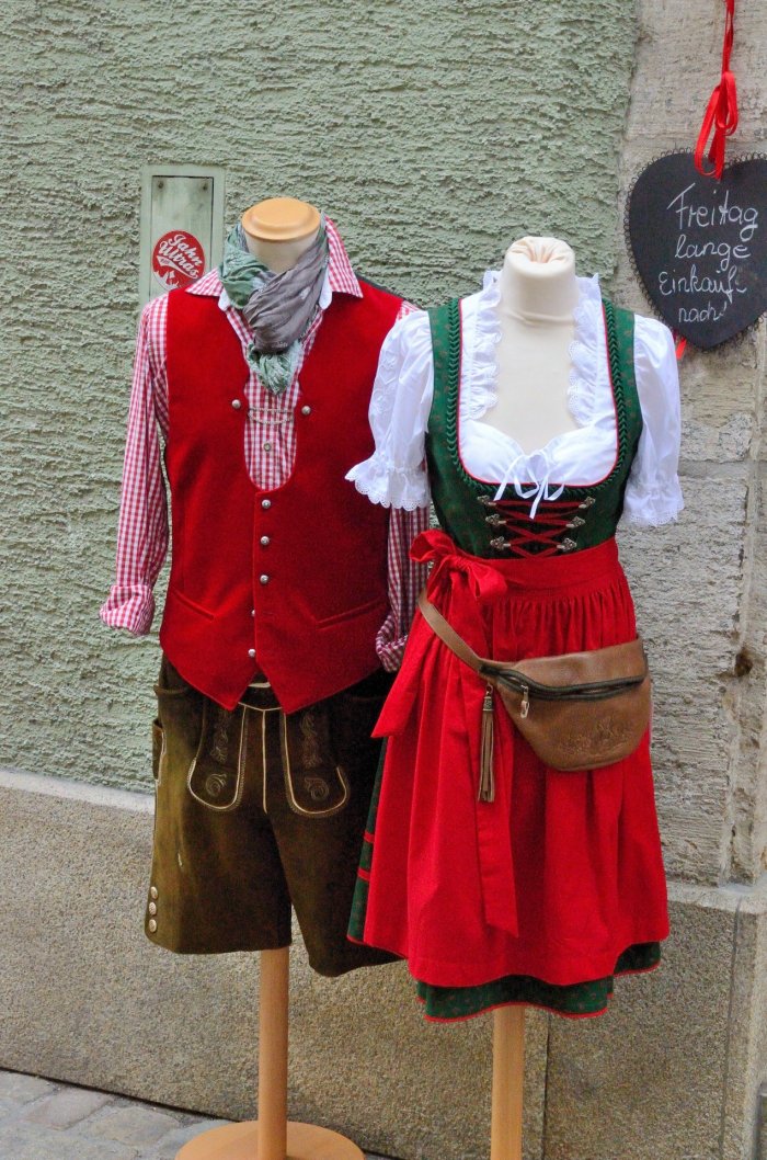 Народный костюм баварцев Германия