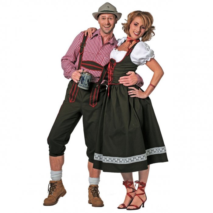 Тирольский национальный костюм