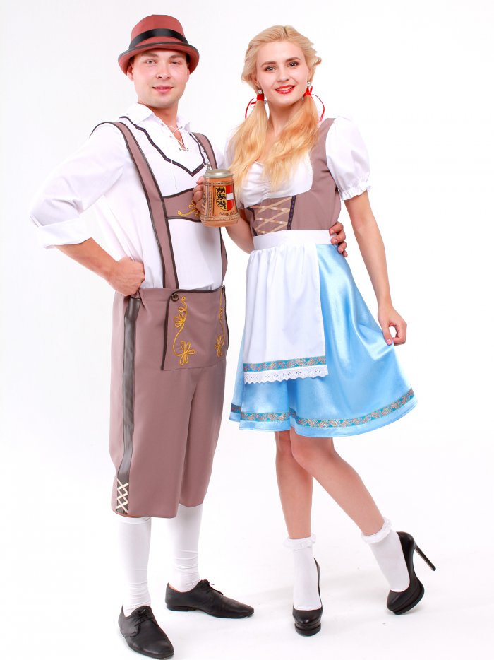 Народный костюм баварцев Германия