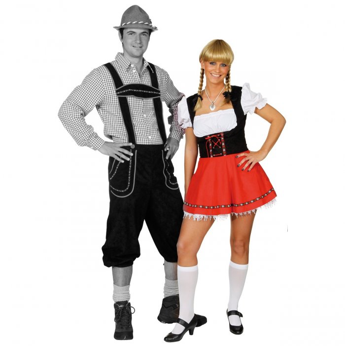 Немецкие народные костюмы мужские и женские