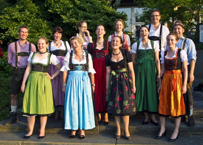 Национальный костюм немцев