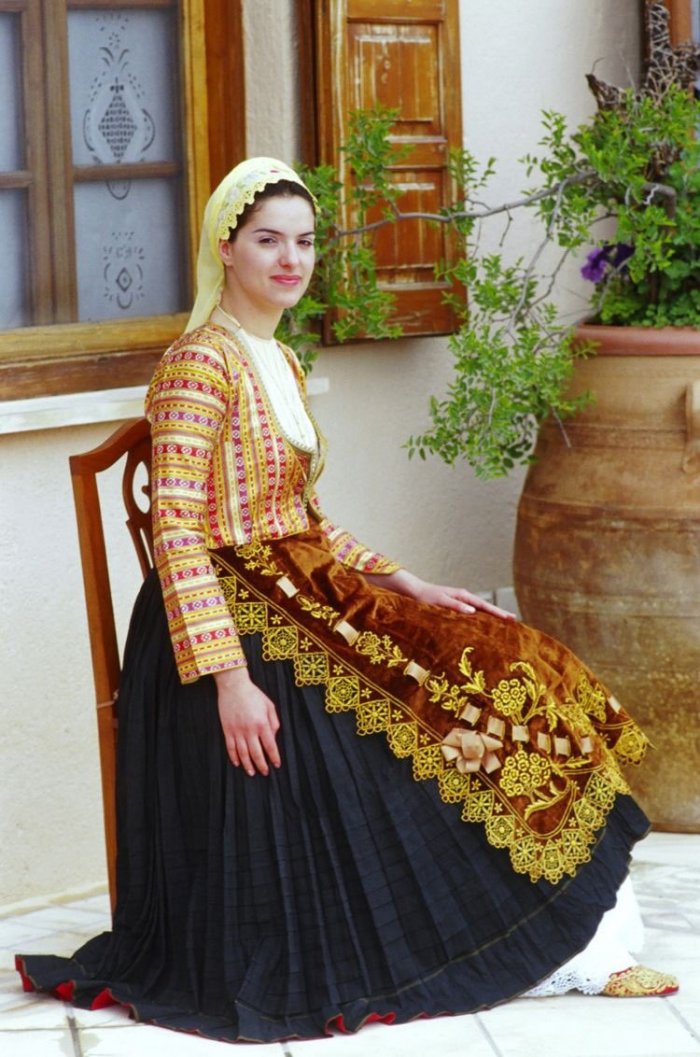 Греки народный костюм