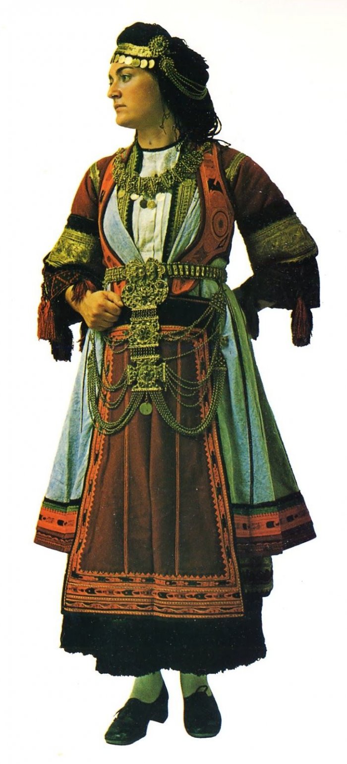 Крымские греки костюм