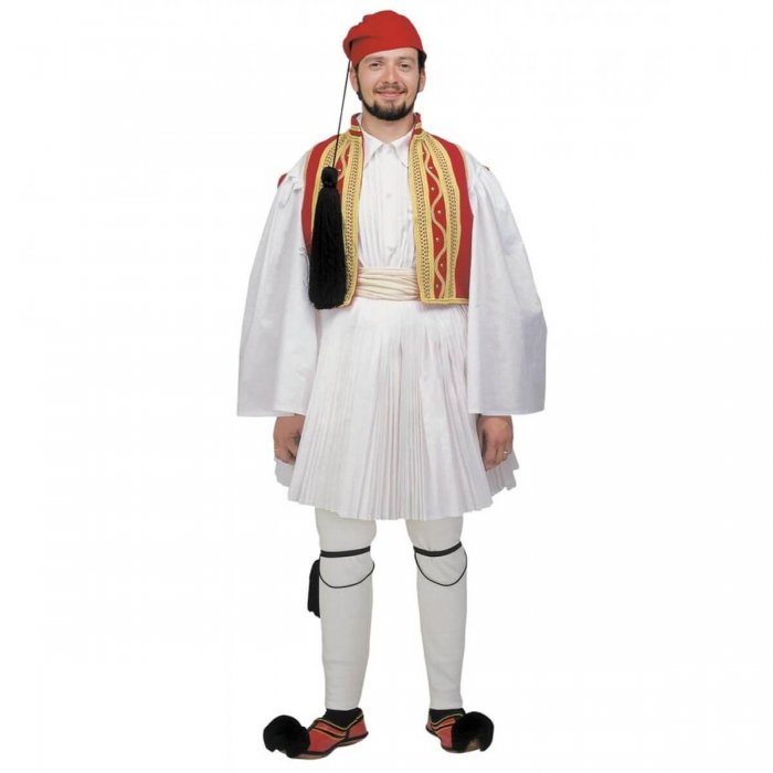 Национальный костюм Греции фустанелла