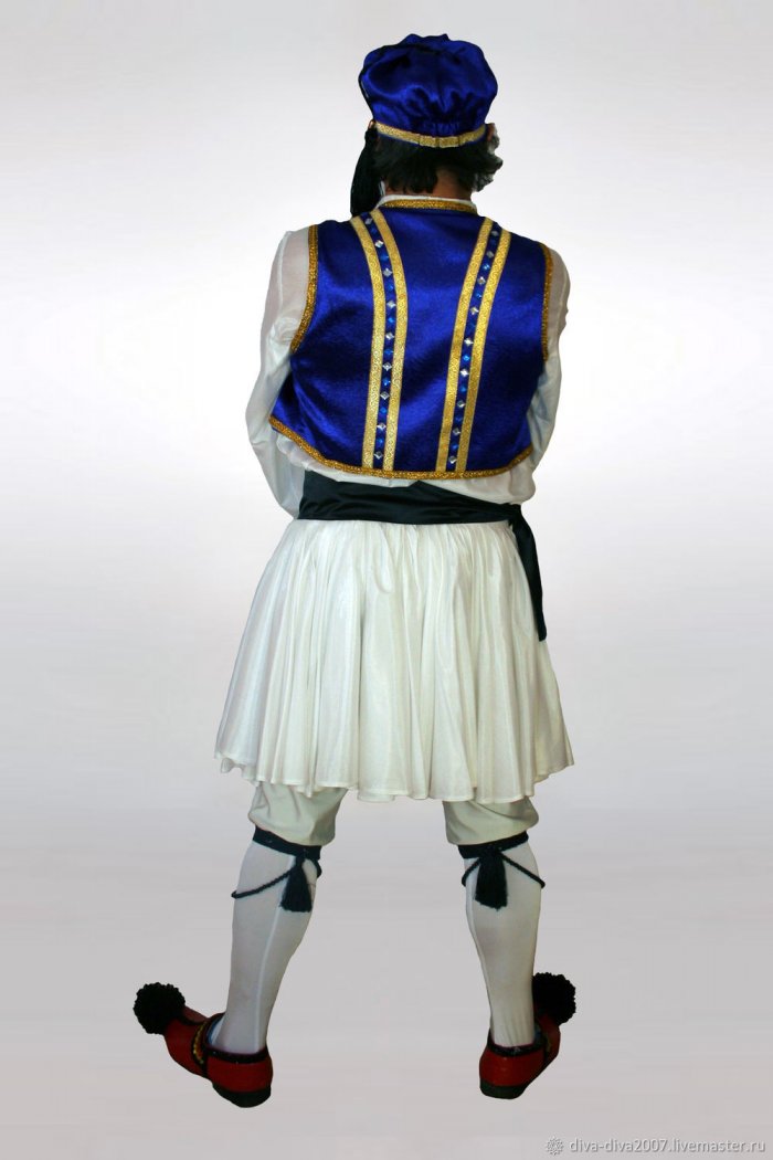 Национальный греческий костюм головной убор