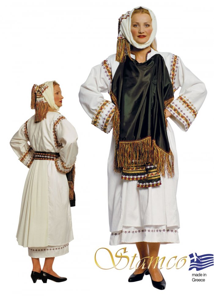 Греческий народный костюм женский