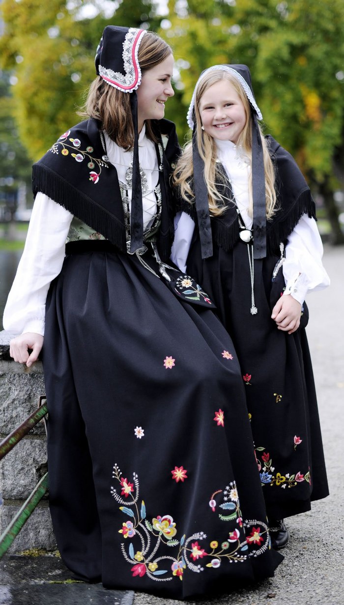 Датский народный костюм