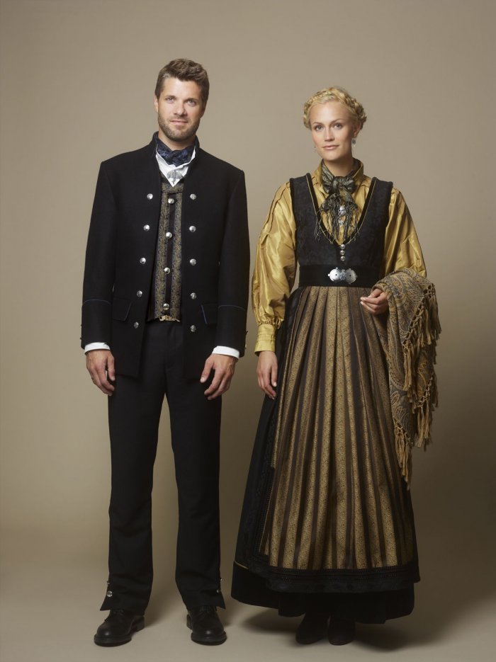 Народный костюм Норвегии