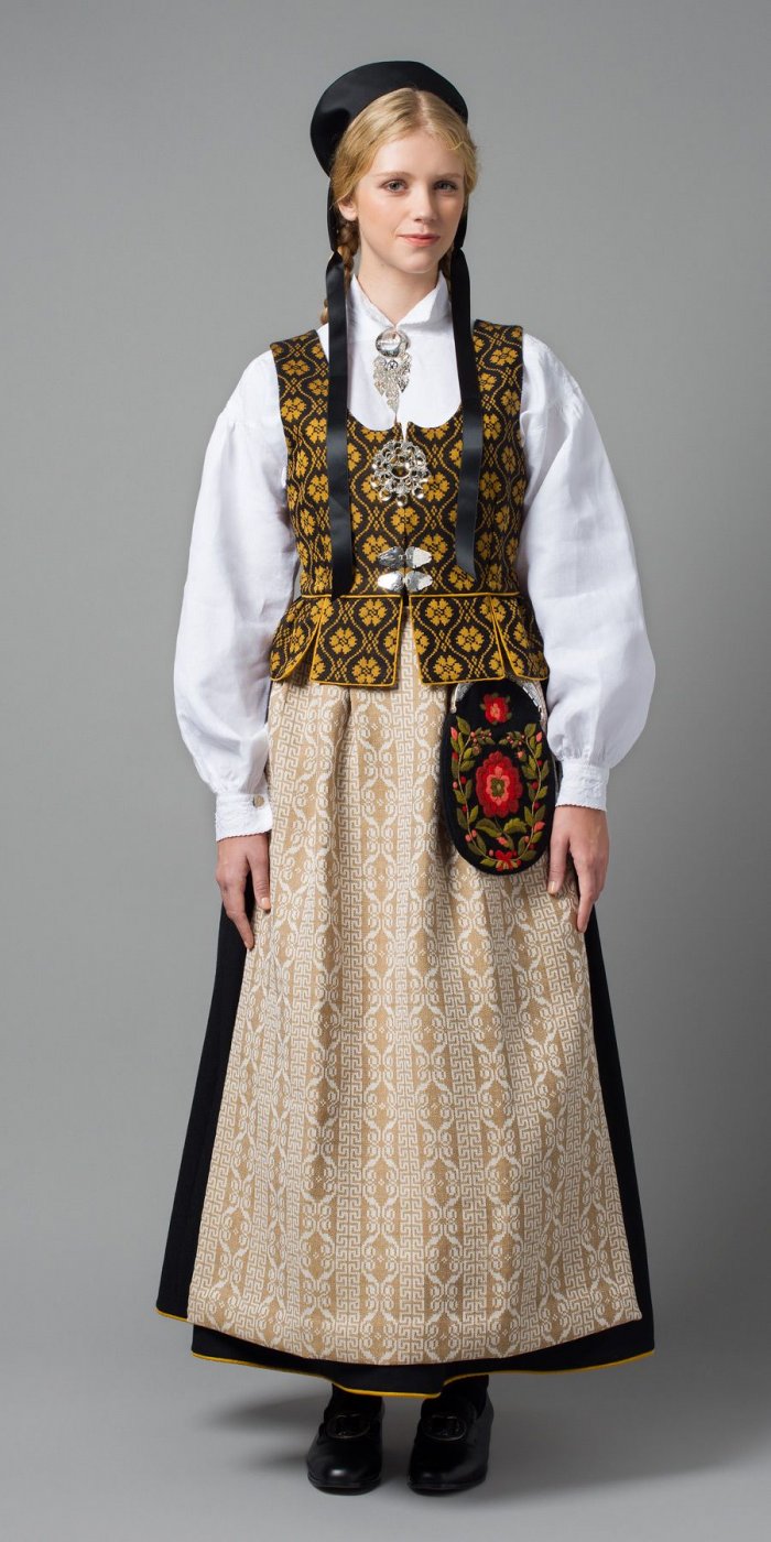 Крестьянские платья Норвегии
