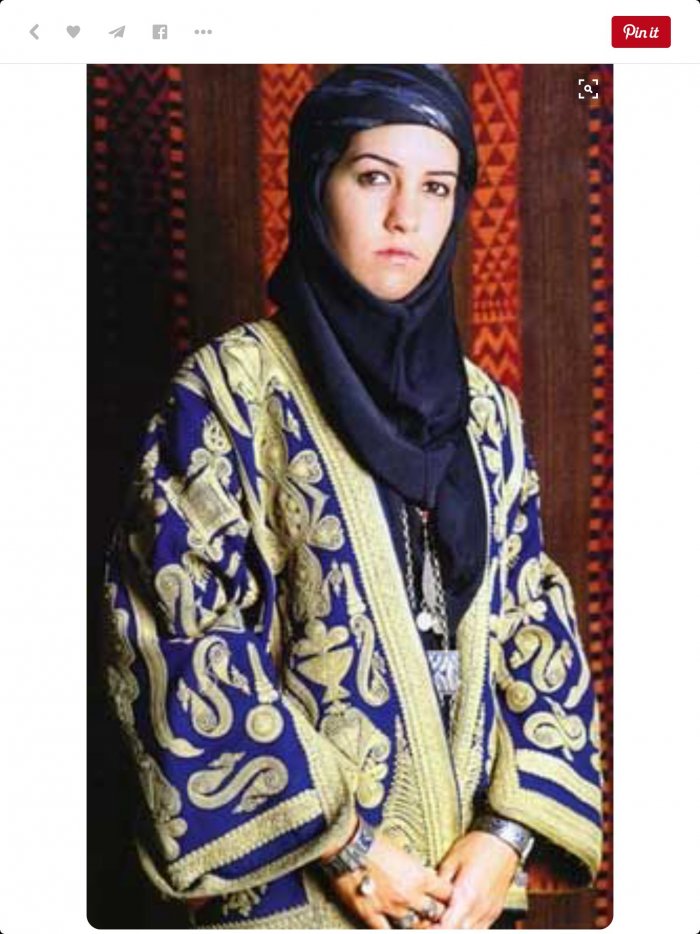 Национальный костюм Иордания