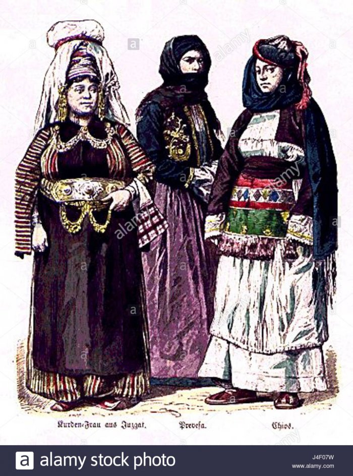 Народный костюм езидов