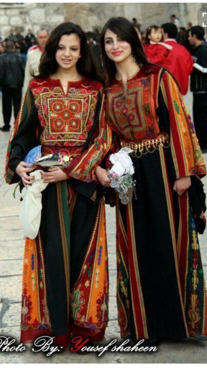 Сирийский национальный костюм женский