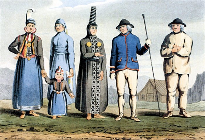 Исландия Национальная одежда мужчин