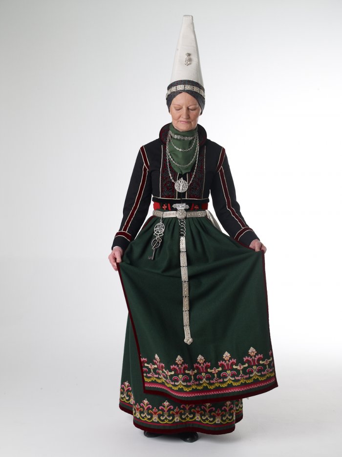 Традиционный костюм Норвегии бюнард