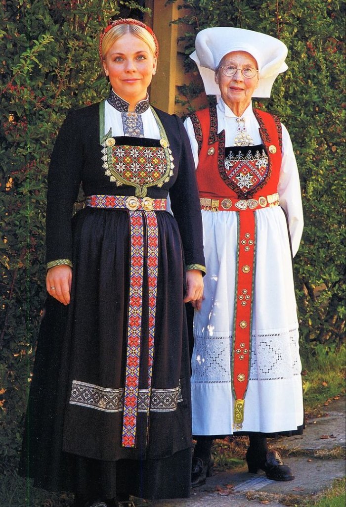 Датский национальный костюм в Дании