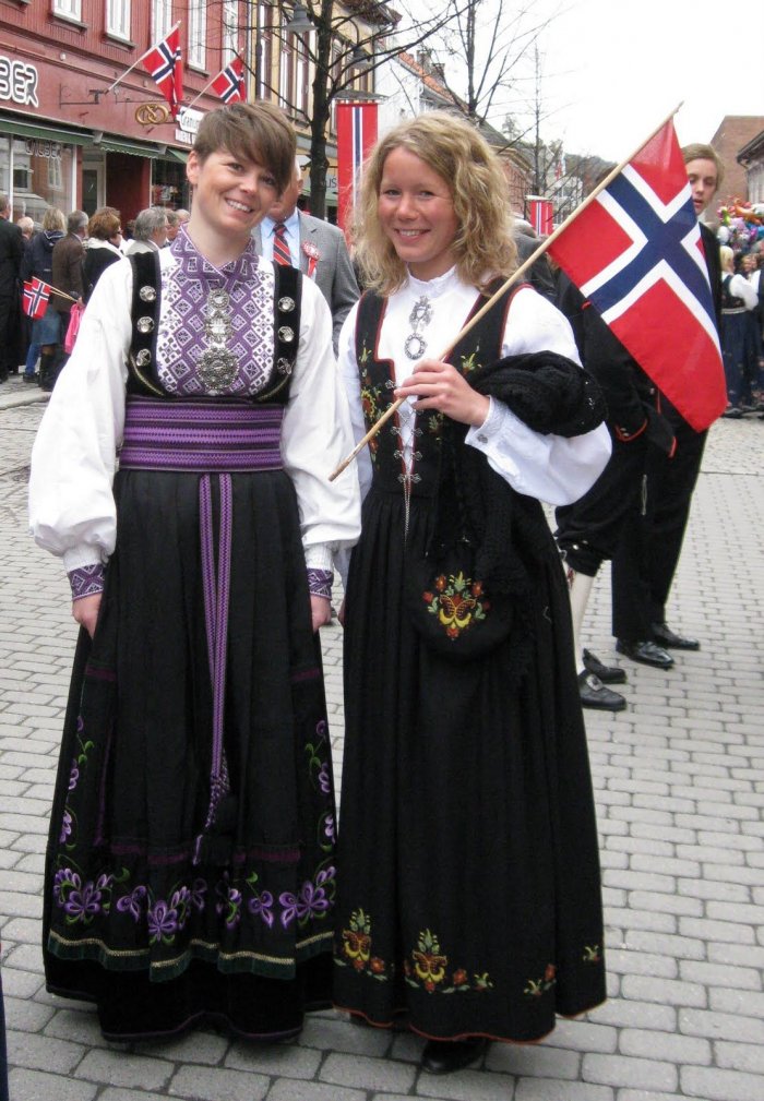 Национальная одежда норвежцев