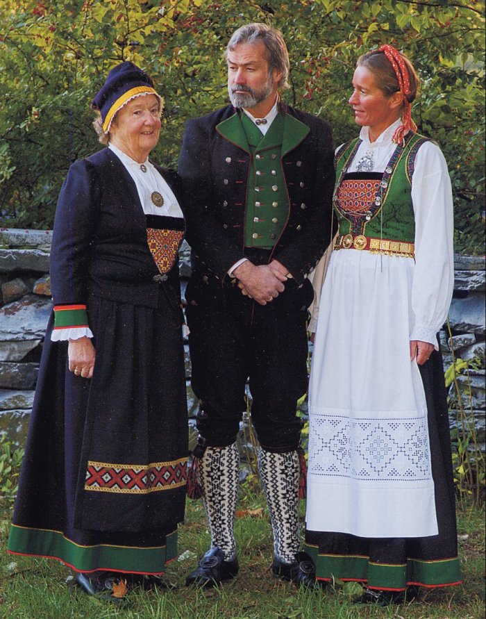 Датский народный костюм