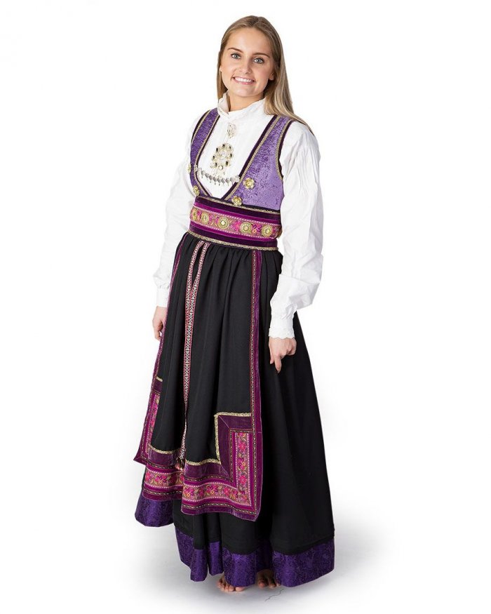 Крестьянские платья Норвегии