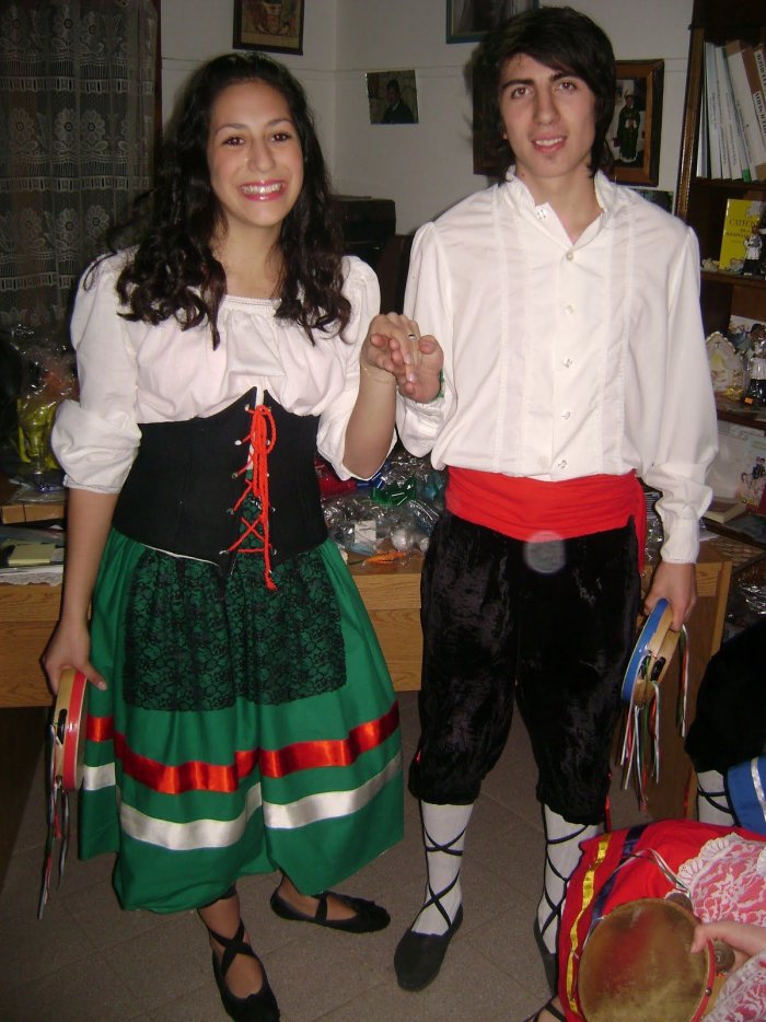 Национальный костюм итальянцев