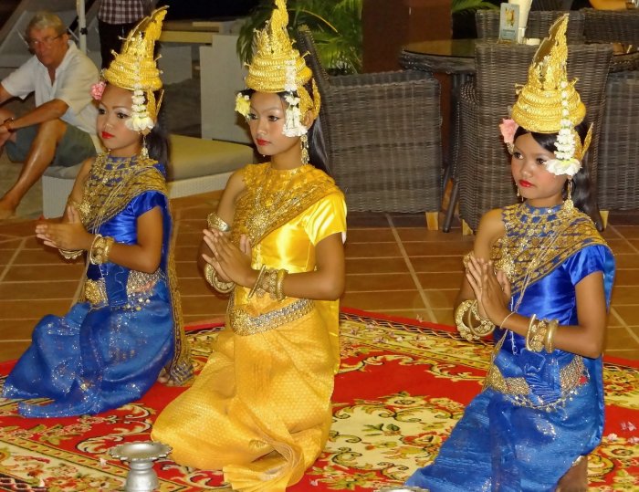 Камбоджа танец пожеланий