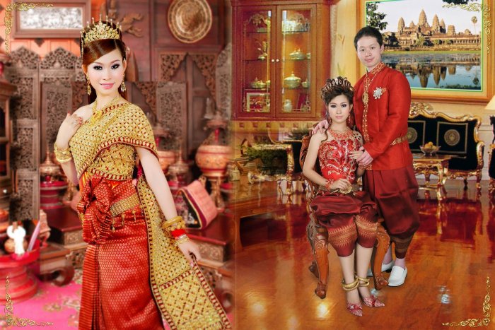 Камбоджийский наряд мужчин