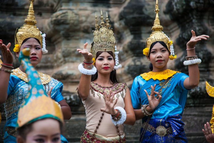 Камбоджа жители