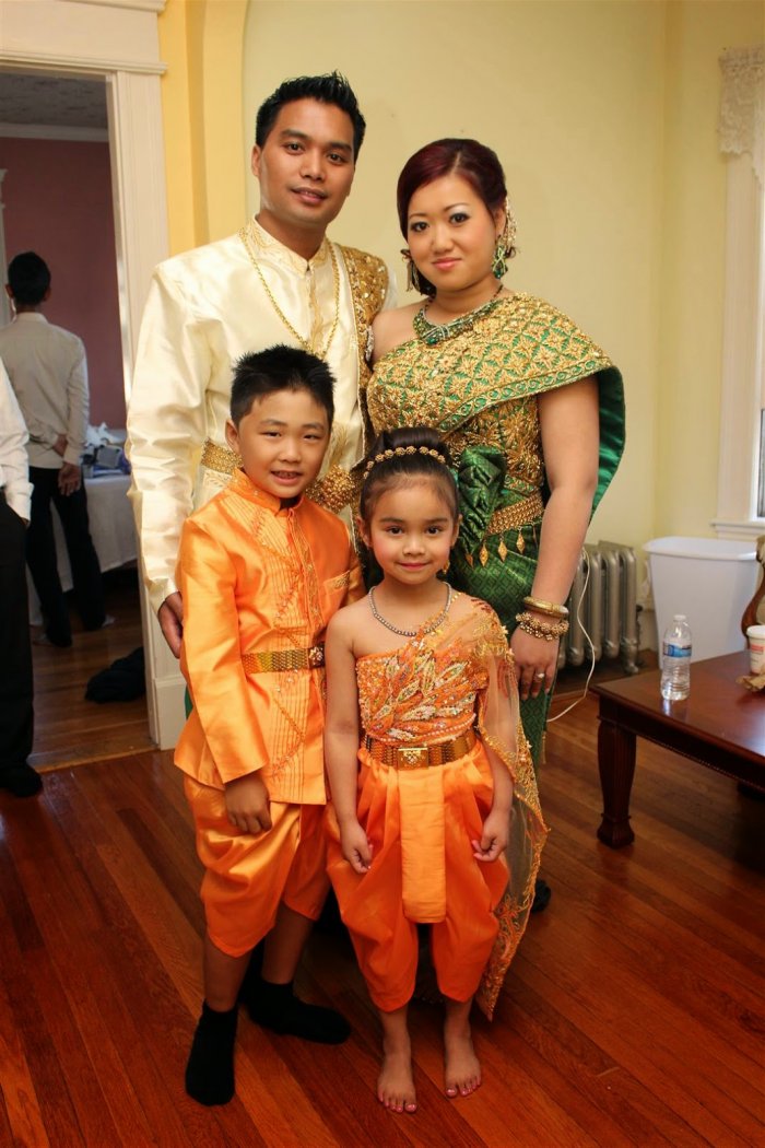 Кхмеры одежда