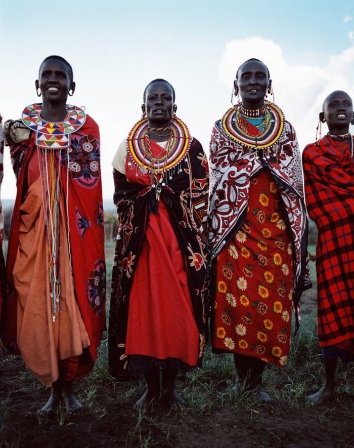 Масаи племя в Африке